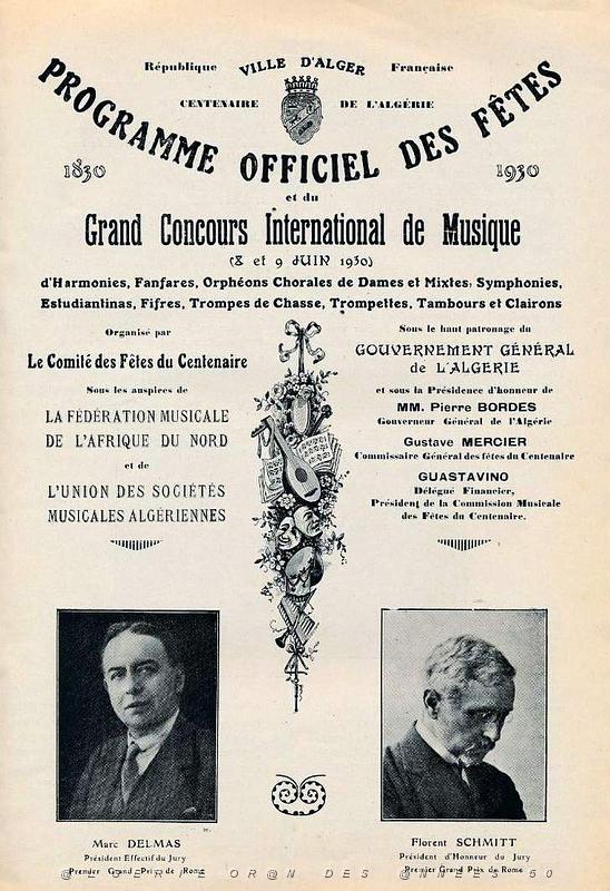 Alger - Concours international musical en 1930 - 02.jpg